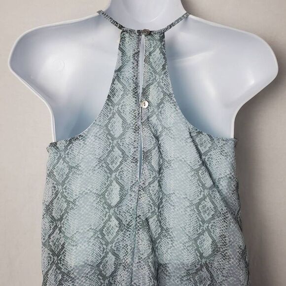 Alya XXS Blue Animal Print One-piece Romper - Picture 6 of 10